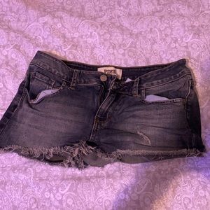 shorts from pink, low rise